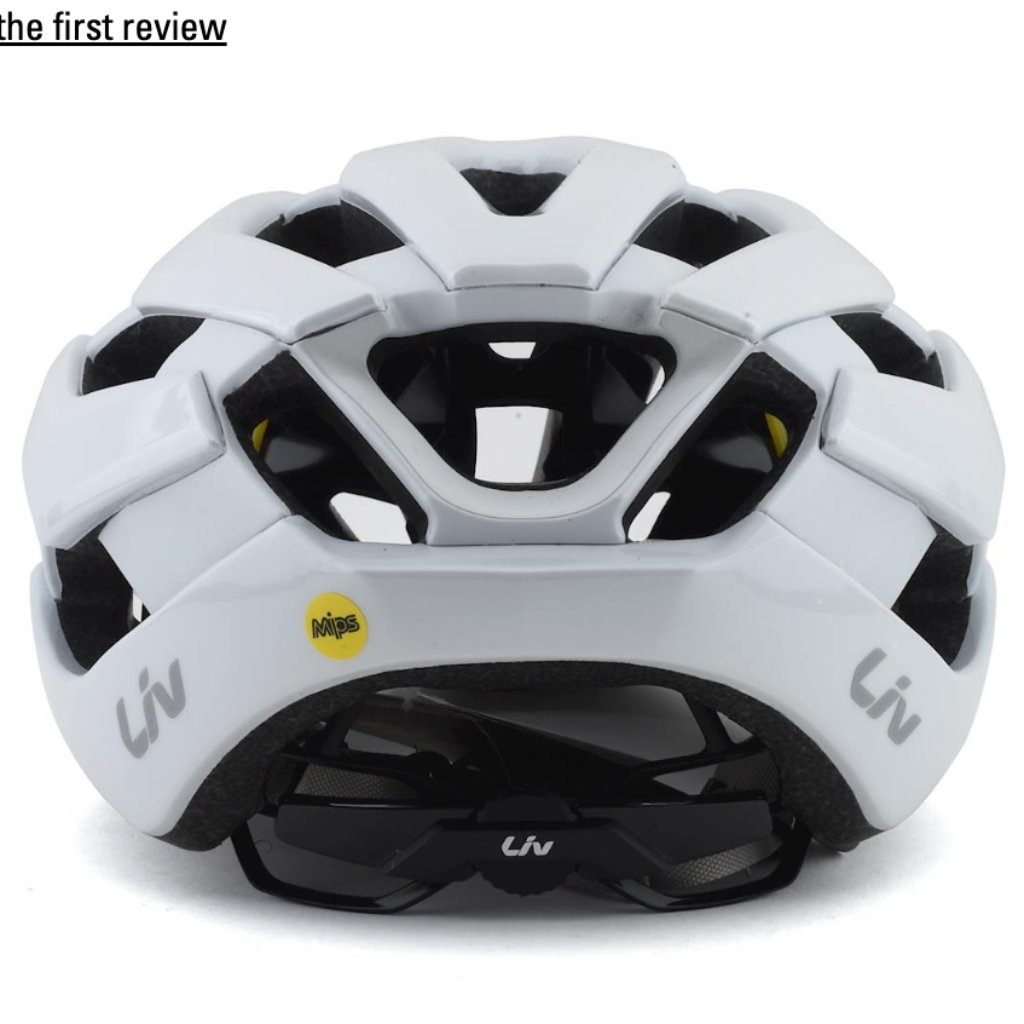Liv Rev Pro Mips Helmet (Gloss Metallic White) (L) Nwot